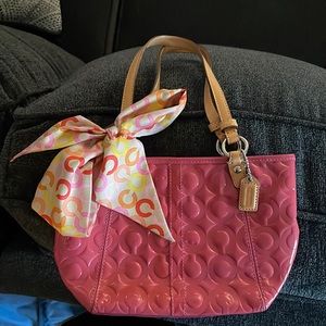 Pink Coach Purse